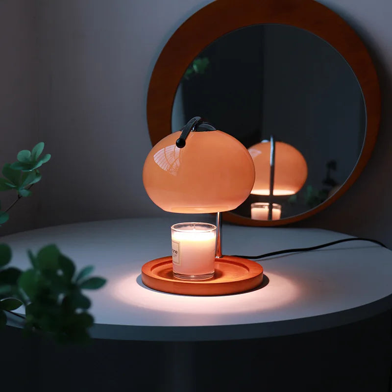 Retro Glass Aromatherapy Candlestick Lamp